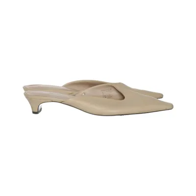Mules (Beige) von Mango Leder