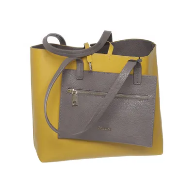 Handväska (Gul, Brun) från Pollini