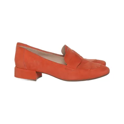 Loafers (Oranje) van Wonders Leer