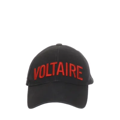 Baseballkeps (Svart, Röd) från Zadig & Voltaire Bomull