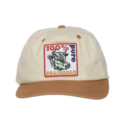 Honkbalpet (Beige, Bruin, Meerkleurig) van Brain Dead Katoen
