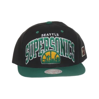 Casquette de baseball (Seattle Supersonics) de Mitchell & Ness Acrylique, Laine