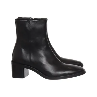 Laarzen met hak (Block Heel Zip Boot Lth) van Calvin Klein Leer