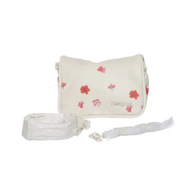 Skuldertaske (Beige, Rød) fra Desigual Polyurethan