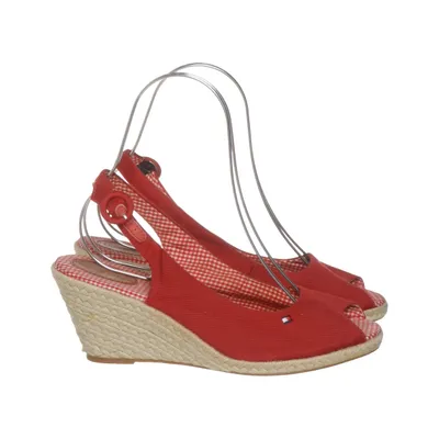 Chaussure compensées (Rouge, Blanc) de Tommy Hilfiger