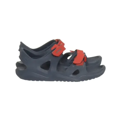 Sandals (Blue, Red) from Crocs Polyurethane