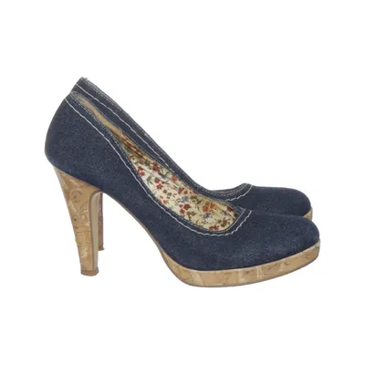 Escarpins (Bleu) de Tamaris Trend Cuir