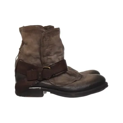 Ankle boots (Brown, Gray) from AirStep