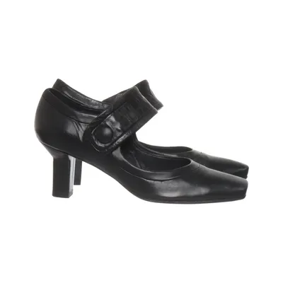 Pumps (Black) from Audley Leather