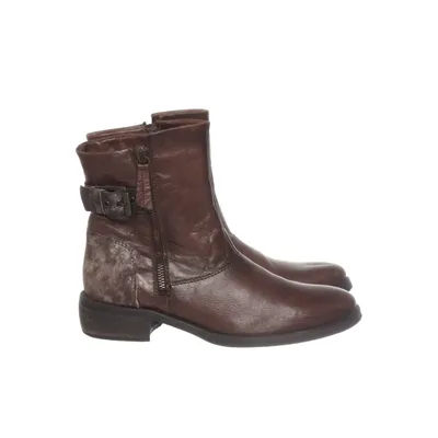 Ankle boots (Brown) from D for Dasia Leather