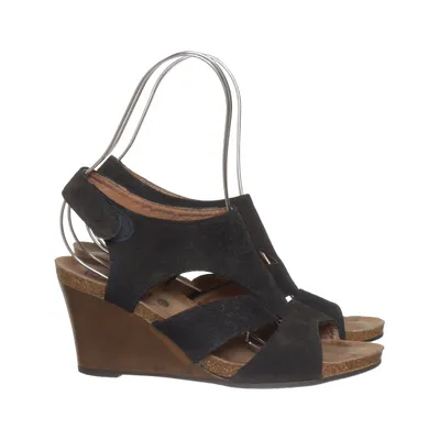 Wedges (Black) from Footsoul Leather