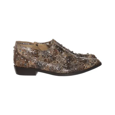 Enkellaarzen (Bruin, Meerkleurig) van Jimmy Choo for H&M Leer