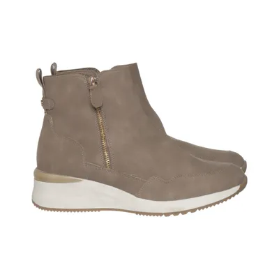 Ankle boots (Beige) from Clou Leather