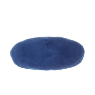 Baret (Blauw) van Kangol Angora, Wol