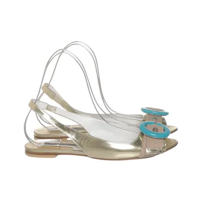 Sandaler (Guld, Beige, Turkis) fra Studio Pollini Læder
