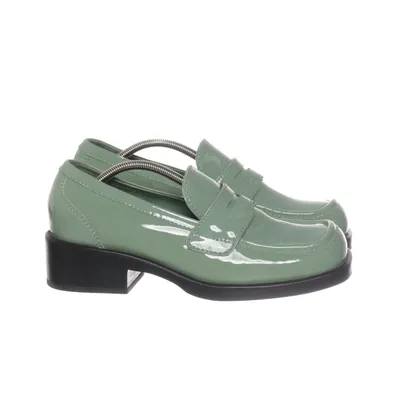 Loafers (Groen) van Jeffrey Campbell Leer
