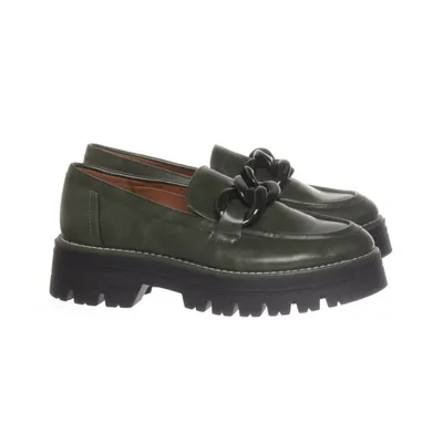 Loafers (Green) from Oxmox