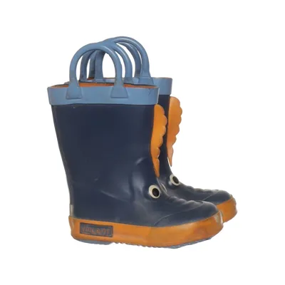 Bottes en caoutchouc (Bleu, Orange) de Vincent