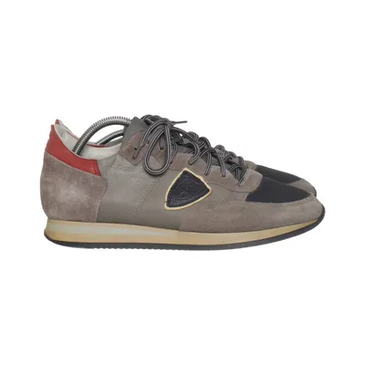 Sneakers (Grijs, Zwart, Rood) van Philippe Model
