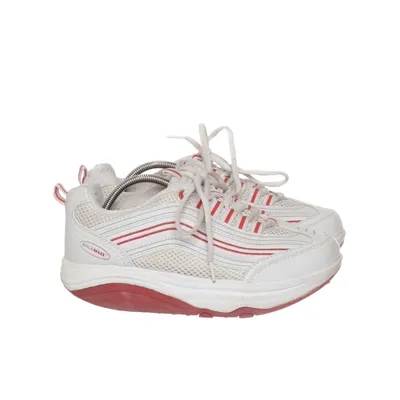 Sneakers (White, Red) from Walkmaxx Polyamide