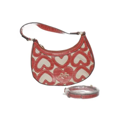 Axelremsväska (Röd, Vit) från Love Moschino