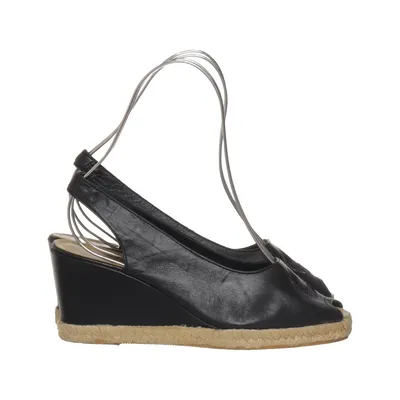 Chaussure compensées (Noir) de Charles Jourdan Cuir