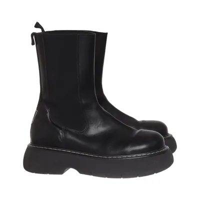 Bottines Chelsea (Noir) de Steve Madden Cuir