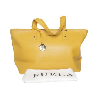 Handväska (Gul) från Furla Skinnimitation