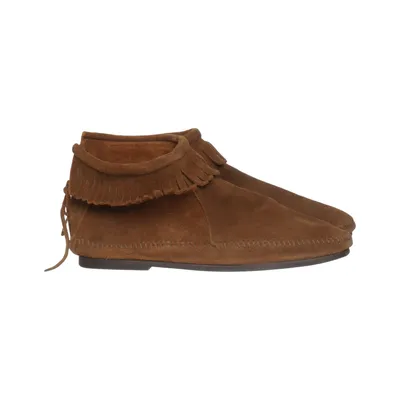 Bottines en daim (Marron) de Minnetonka Cuir