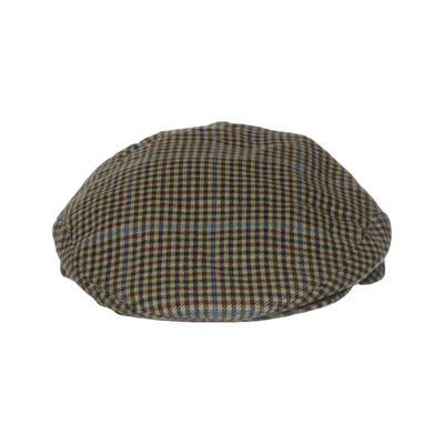 Flat cap (Brown, Multicolored) from Vincent Wool