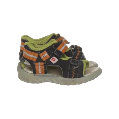 Sandalen (Zwart, Groen, Oranje) van Pax Leer