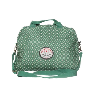 Shoulder-bag (Green, White) from Blutsgeschwister