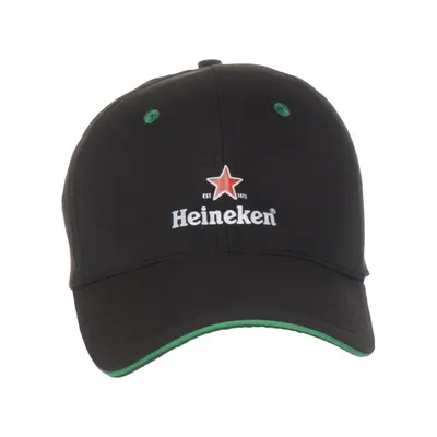 Baseballkeps (Svart) från Heineken