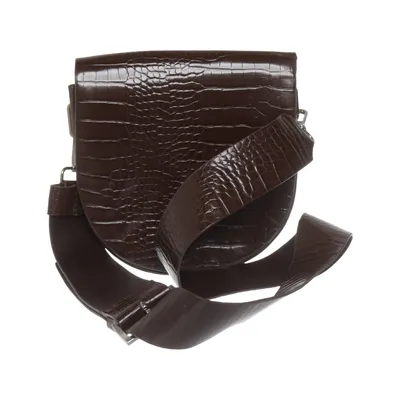 Shoulder-bag (Brown) from Carin Wester Polyester, Polyurethane