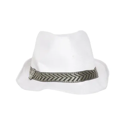 Chapeau Fedora (Blanc) de JES Collection