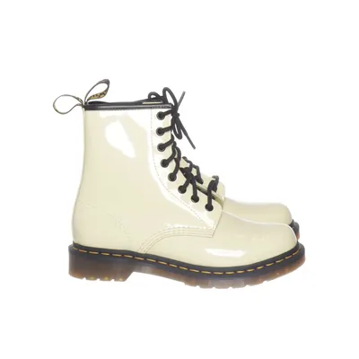 Veterlaarzen (Geel) van Dr. Martens Leer