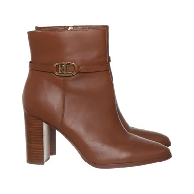 Laarzen met hak (Bruin) van Lauren Ralph Lauren Leer