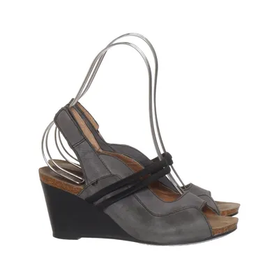 Wedges (Gray) from Footsoul Leather
