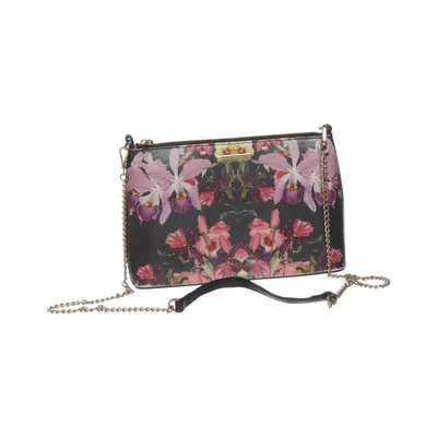Axelremsväska (Svart, Flerfärgad) från Ted Baker Bomull, Skinn