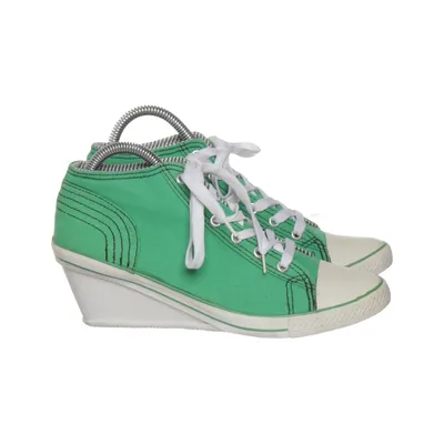 Chaussures en toile (Vert, Blanc) de Studio London