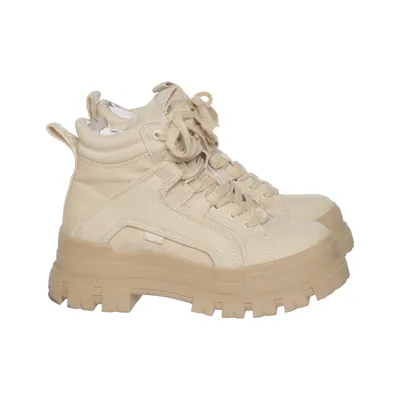 Kängor (Beige) från Buffalo Bomull, Polyester