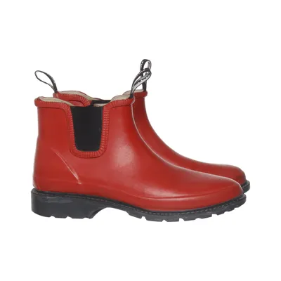 Low rubber boots (Red, Black) from Sulman