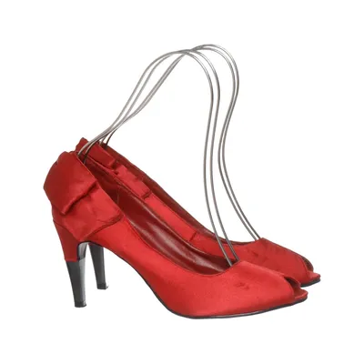 High heels (Red) from Tesori Leather