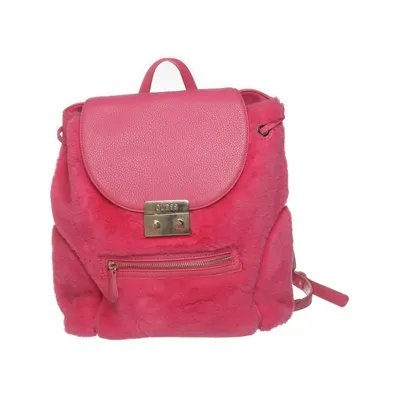 Backpack (Pink) from Guess Polyester, Polyurethane