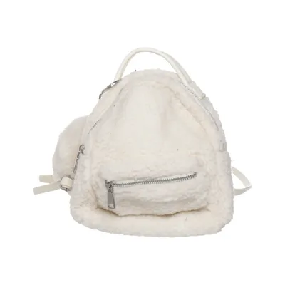 Backpack (White) from Divided by H&M Polyester
