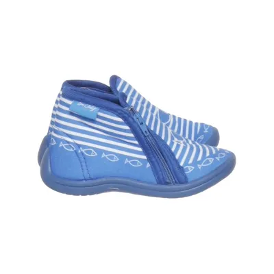 Hausschuhe (Blau, Weiß) von Be Only Leder