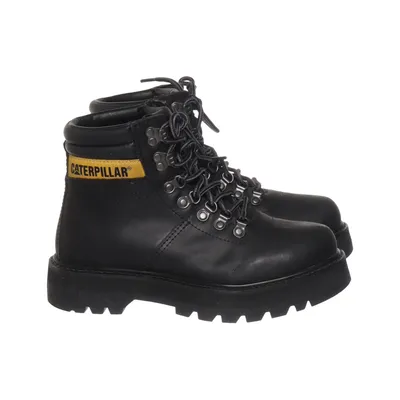 Laced boots (Black) from Caterpillar Leather