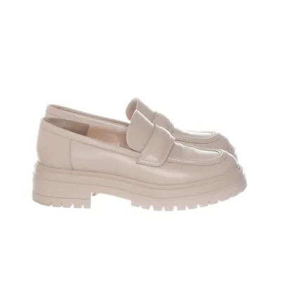 Loafers (Beige) van Gianvito Rossi Leer