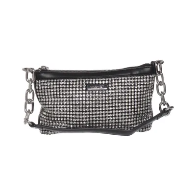 Shoulder-bag (Black, Silver) from Nine West Polyester, Polyurethane