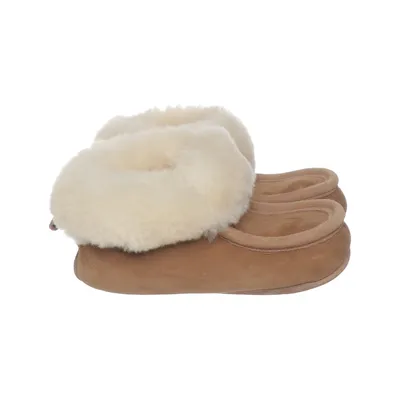 Tofflor (Brun, Beige) från Rest Skinn, Ull